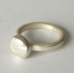 Zilveren ring 