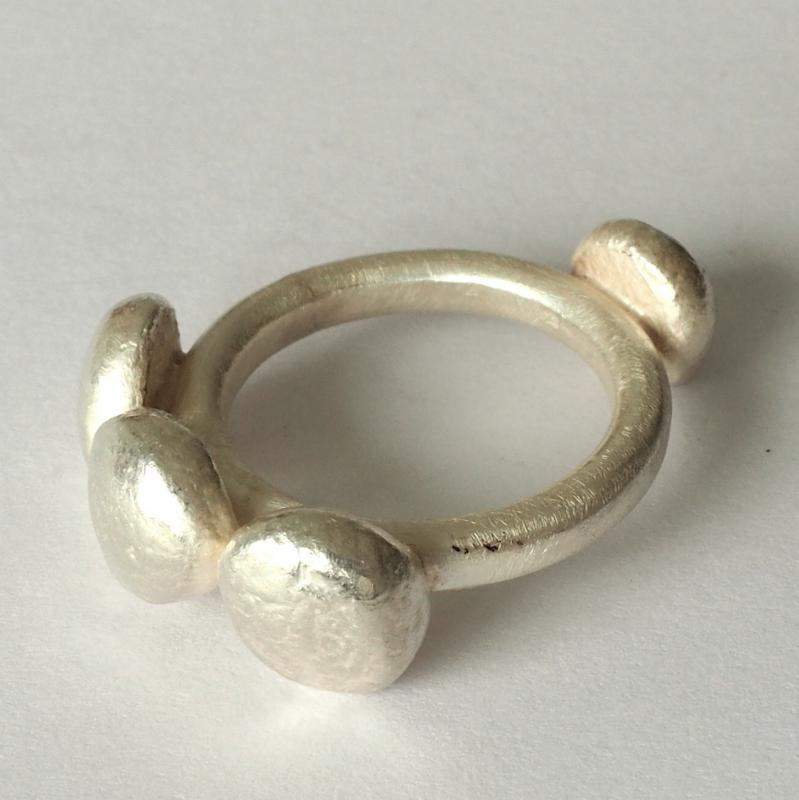 Zilveren ring 